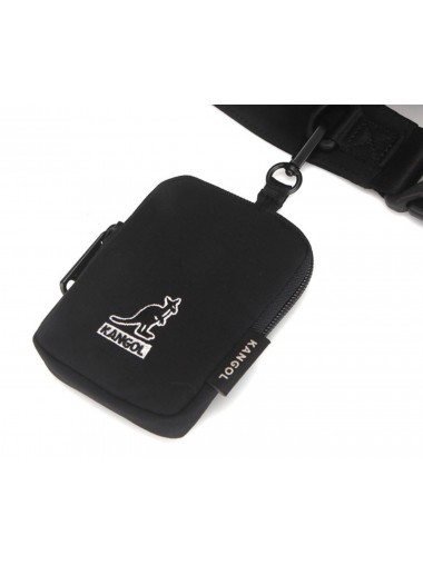 Kangol Jerry Large Sling Bag -  Black 1297